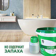 Емаль Green Двокомпонентна білий глянець. Не містить запаху. Компонент Б (маленький) вилити компонент А (більше) замішувати, фото 3