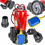 Насос дренажно-фекальний з поплавцем 2800 Вт LEX WDQ 0.55F, фото 3