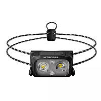 Налобный фонарь Nitecore NU25 UL (400LM, 650 mAh, Type-C usb, 3 источника света, RED Light)