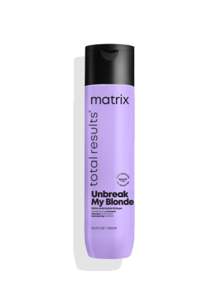 Зміцнюючий шампунь для волосся Matrix Total Results Unbreak My Blonde 300 мл.
