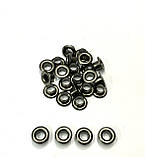 Блочка-люверс №4 темний нікель 6мм (5000 шт), фото 5