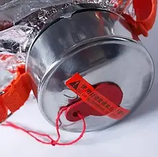 Протигаз Fire mask TZL 30, сірий, фото 4