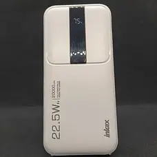 Потужний Power Bank 20000 mAh 22.5W QC 3.0 швидке заряджання 2 USB+ Type-C дисплей Павербанк Inkax PBQ-07, фото 4