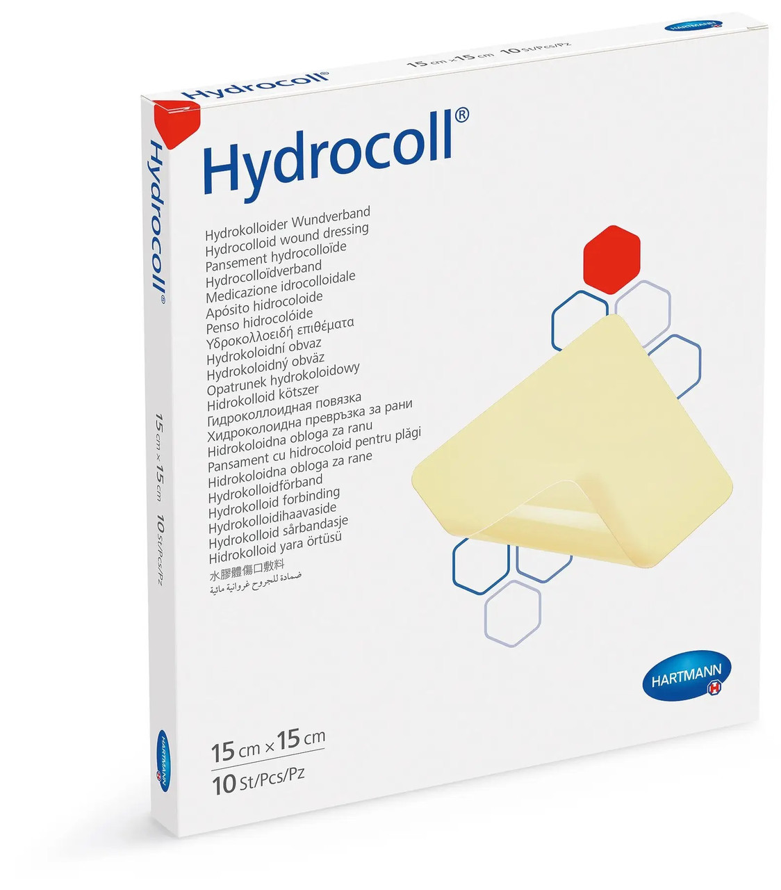 Гідроколоїдна пов'язка Hydrocoll 15 х 15 см, (Гідрокол) Hartmann 900939, фото 1