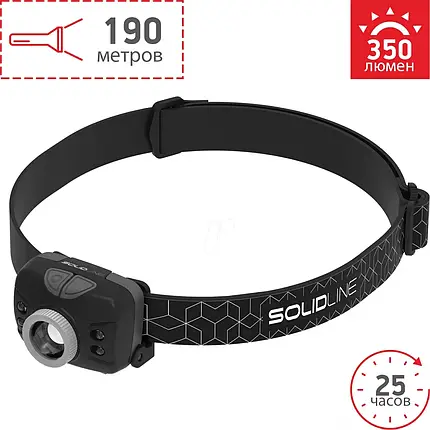 Налобний ліхтар LED LENSER Solidline SH5 502205, фото 1