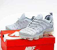 Мужские кроссовки Nike Air Vapormax Grey серого цвета (Найк Аир Макс Вапормакс)