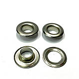 Блочка-люверс №24 нікель 10мм (1000шт), фото 2