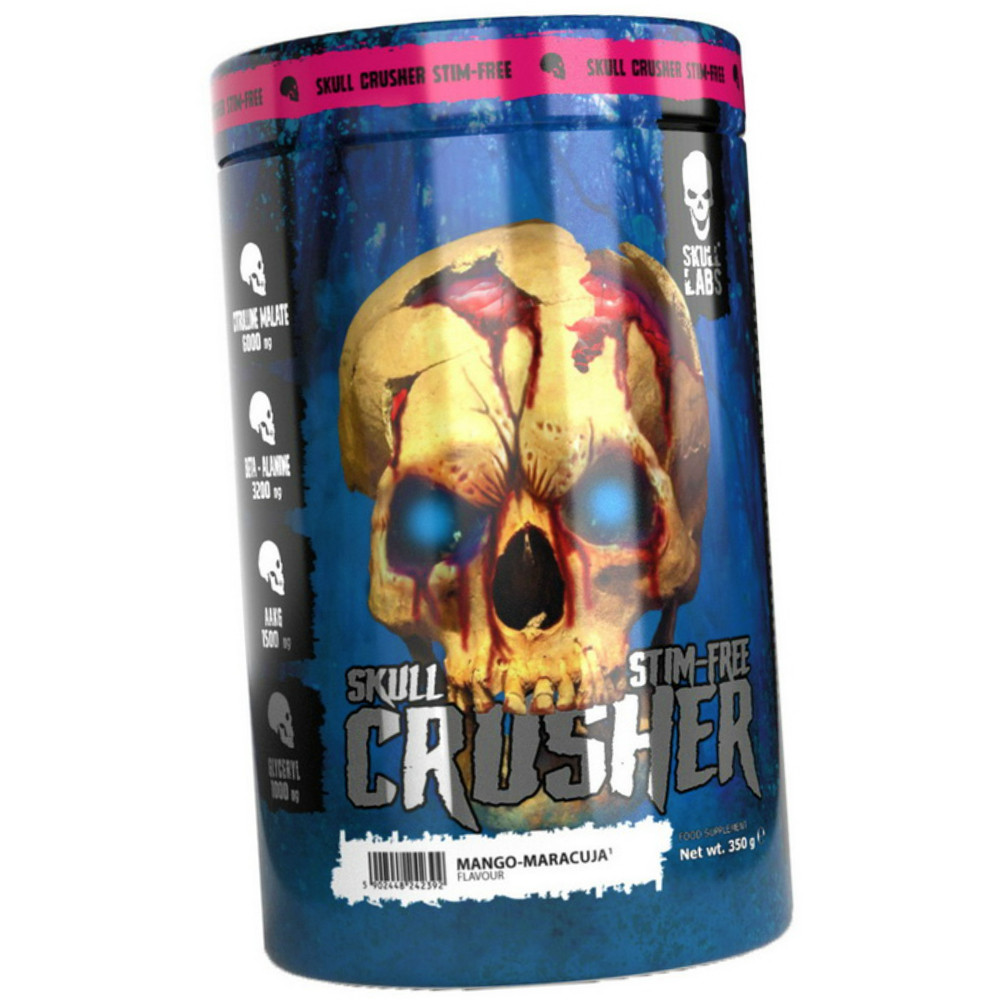 Передтренувальний комплекс Skull Labs Skull Crusher Stim-Free 350 грам, фото 1