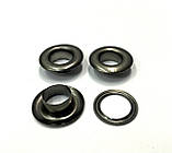 Блочка-люверс №24 темний нікель 10мм (1000шт), фото 4