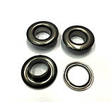 Блочка-люверс №24 темний нікель 10мм (1000шт), фото 2