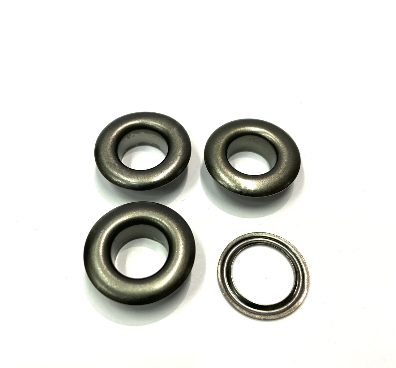 Блочка-люверс №24 темний нікель 10мм (1000шт), фото 1