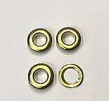 Блискава-люверс No24 золото 10 мм (1000 шт.), фото 4