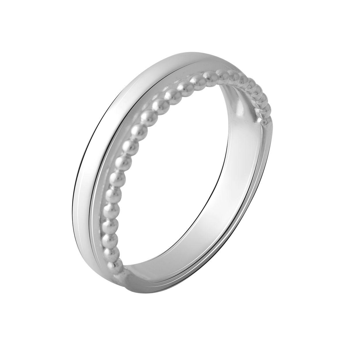 Срібне кільце SilverBreeze без каменів (2067825) 16.5 розмір
