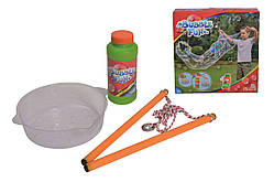 Ігровий набір для запускання мильних бульбашок, з розчином 250 мл  та аксесуарами, 3+ | 7282270