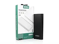 Внешний аккумулятор (power bank) 20000mAh (3600mAh) Boro MI5 100шт 7474