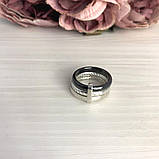 Срібне кільце SilverBreeze з керамікою (2070023) 16.5 розмір, фото 2