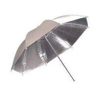 парасолька сріблясто-біла 48" 122 см Falcon URN-48SW /в магазині Київ