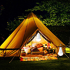 Лампочка акумуляторна 9Вт із Сонячною панеллю до 12 годин Forlife FL-3235 / Аварійна LED лампа / Світильник, фото 2