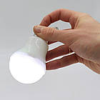 Лампочка акумуляторна 9Вт із Сонячною панеллю до 12 годин Forlife FL-3235 / Аварійна LED лампа / Світильник, фото 3