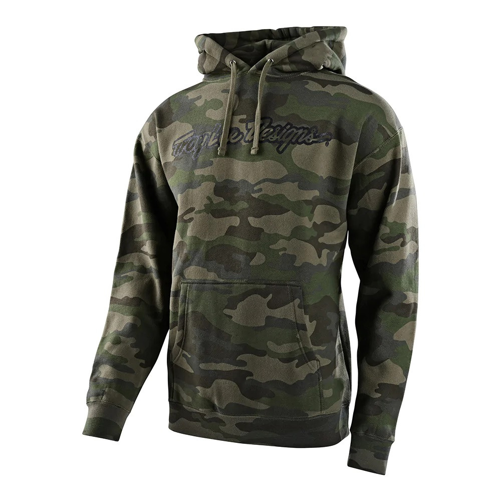 Худи TLD Signature Camo Pullover Hoodie [ARMY Green] LG