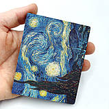 Дерев'яні Магніти "Картини Ван Гога" 7 шт набір, фото 3