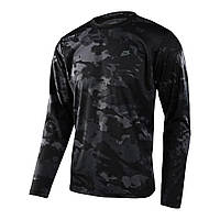 Джерси TLD FLOWLINE LS JERSEY COVERT [BLACK] LG