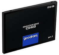 Накопичувач Goodram CX400 Gen.2 512GB 2.5" TLC (SSDPR-CX400-512-G2)