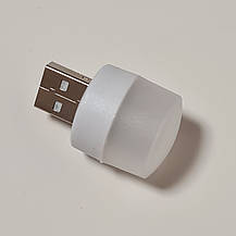 Світлодіодна USB лампа 1,5W 5V холодний білий 6500К матова, фото 3