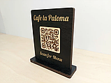 Табличка с QR кодом 85x105мм, фото 3