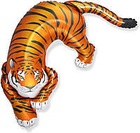 Фольгированный мини-шар дикий тигр (Flexmetal)