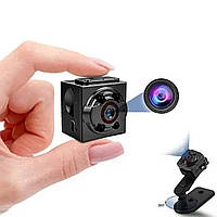 Миниатюрная фото видео камера SQ8 Mini DX Camera домашняя мини камера с ночной съемкой