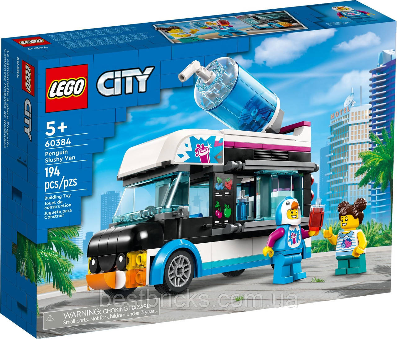 Lego City Коктейльний фургон пінгвіна 60384, фото 1