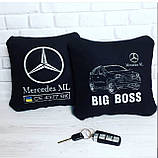 Плед та подушка з логотипом в автомобіль Audi, фото 2