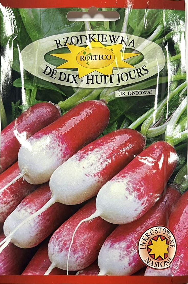 ТМ ROLTICO Редиска De Dix-Huit Jours - 18 днів 20г Польща