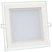 Світильник світлодіодний Biom GL-S6 W 6Вт квадратний білий. Залишки (знят з виробництва)