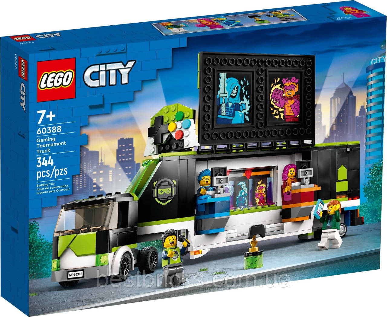Lego City Геймерська вантажівка для турніру 60388