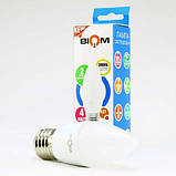 Лампочка світлодіодна E27 4W 3000K (білий теплий). Biom BT-547 C37, фото 2