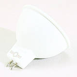 Лампочка світлодіодна GU5.3 4W 4500К (білий нейтральний). Biom BT-542 MR16, фото 2