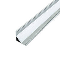 Профіль алюмінієвий BIOM кутовий ЛПУ16 16х16 анодований (палиця 2м), ціна за 1п.м.