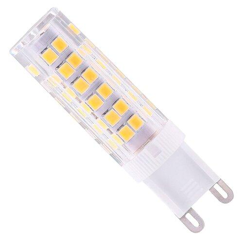 Лампочка світлодіодна G9-AC220 7W 3000K (білий теплий). Biom (кераміка), фото 1