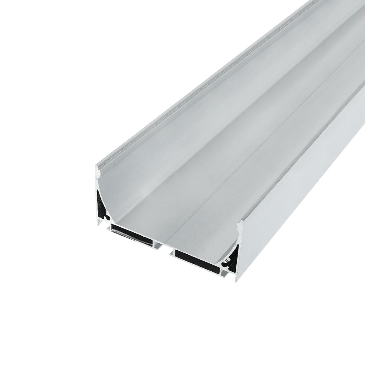 Профіль алюмінієвий BIOM ЛС-75 35*75мм анодований (палиця 2м), ціна за 1п.м, фото 1