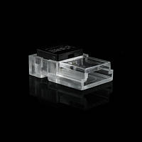 Конектор для світлодіодних стрічок OEM шириною 8 мм, 2 pin, (провід-стрічка), invisible style