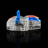 Клема швидкого монтажу WT-F26 2 входи 6 виходів 32А 400В 0.08-4mm2, фото 4