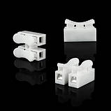 Клема швидкого монтажу WTB-2 2 входи 2 виходи 4А 250В 0,2-2,5mm2, фото 3