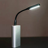 LED світильник OEM XI-5-15-B 1.5W DC5V USB чорний, фото 4