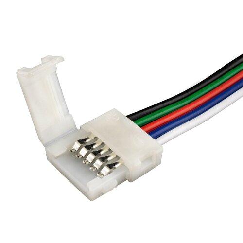 Конектор для світлодіодних стрічок OEM ширіною 10mm RGBW joint wire (провід-затискач), SC-21-SW-12-5