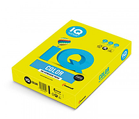 Папір кольоровий IQ Color A4 80 г/м2 500 аркушів Неоновий жовтий NEOGB