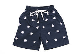 Оптом дитячі пляжні шорти для купання та прогулянок (арт. 15-6а-1) синій