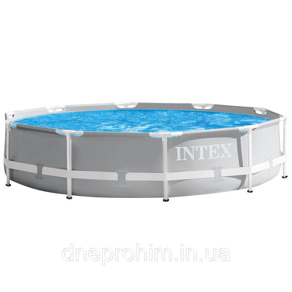 Каркасний басейн Intex 26716 Premium (366х99 см) з картриджним фільтром та драбиною