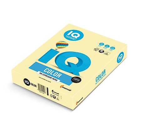 Папір кольоровий IQ Color A4 80 г/м2 500 аркушів Жовтий YE23